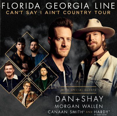 Florida Georgia Line, Dan and Shay & Morgan Wallen