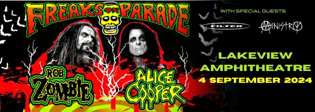 Rob Zombie & Alice Cooper at Empower Federal Credit Union Amphitheater at Lakeview