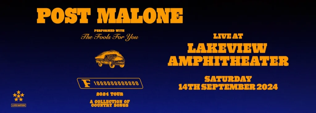 Post Malone at Empower Federal Credit Union Amphitheater at Lakeview